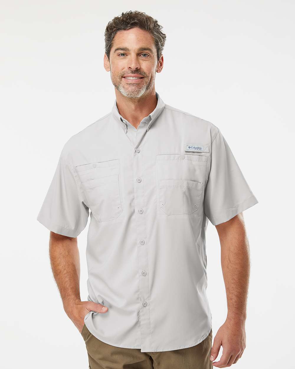 OQZMK-RIDJR Columbia Tamiami Mens Short Sleeve